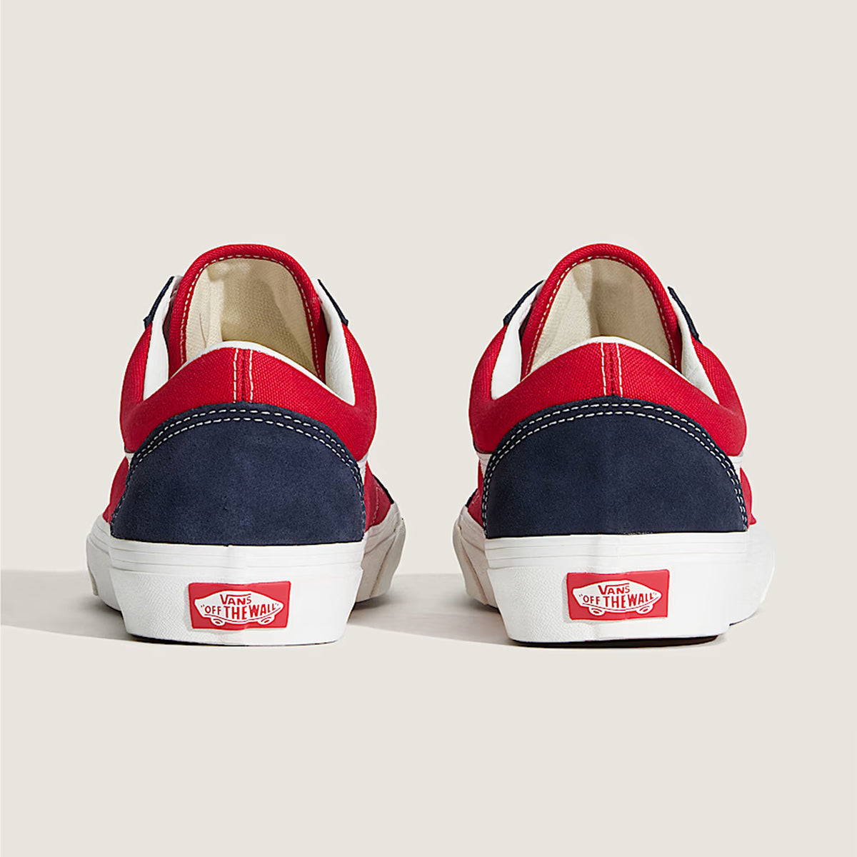Vans Old-Skool 2-Tone Men's Shoes - Navy/Red