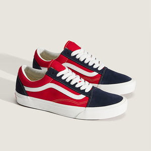 Vans Old-Skool 2-Tone Men's Shoes - Navy/Red