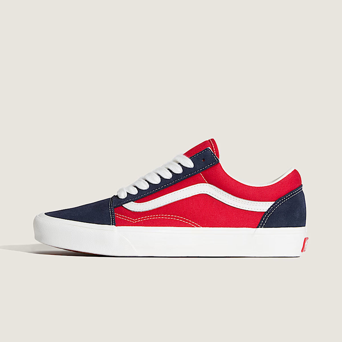 Vans Old-Skool 2-Tone Men's Shoes - Navy/Red