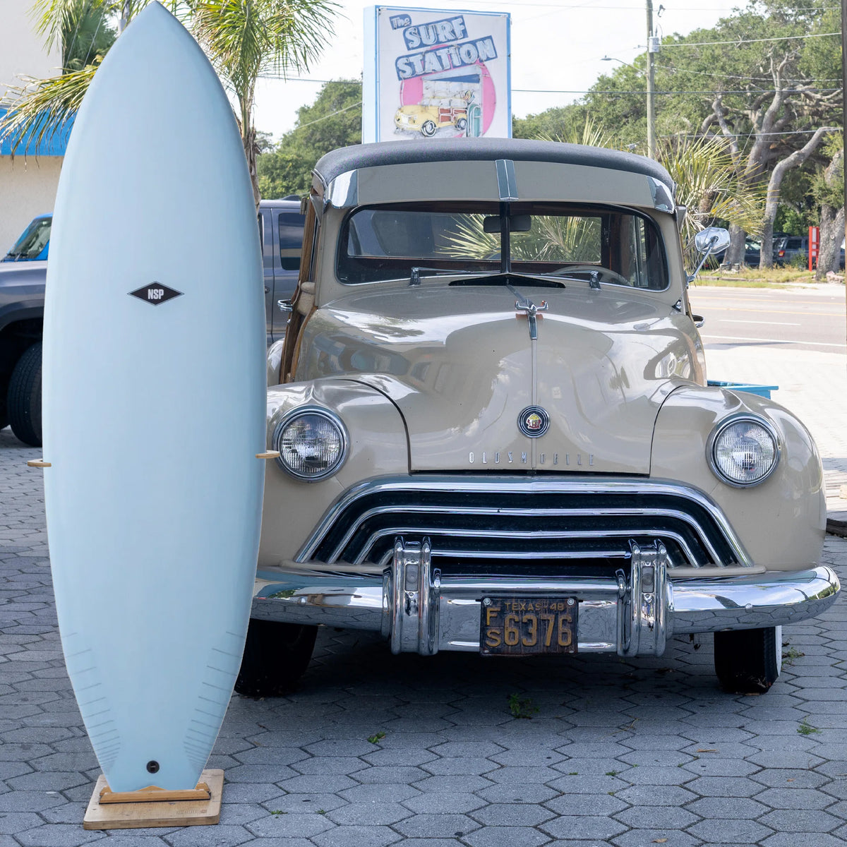 NSP Fish Protech 6'8 Surfboard - Futures