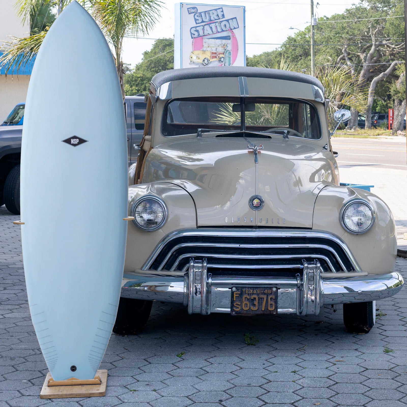 NSP Fish Protech 6'8 Surfboard - Futures