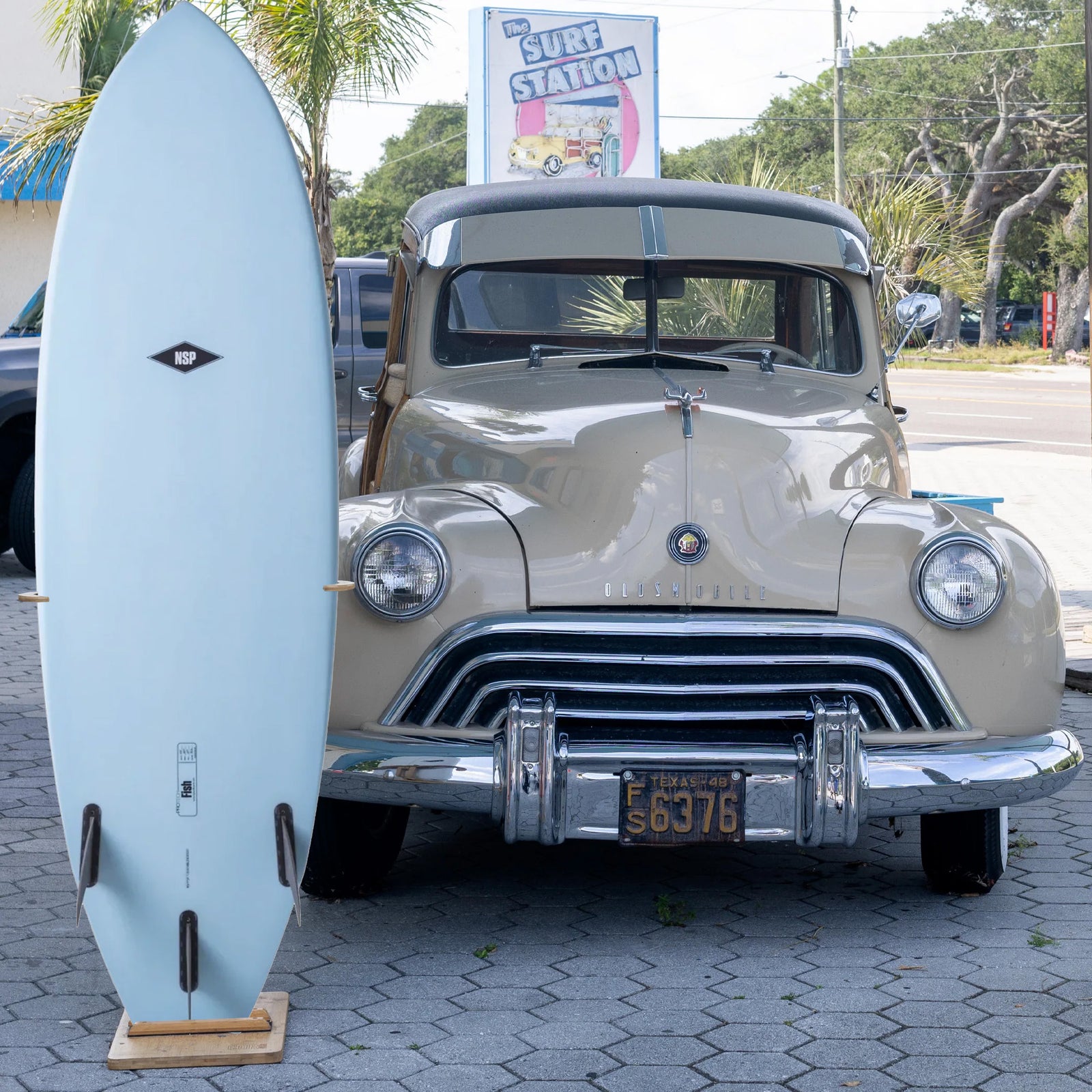 NSP Fish Protech 6'4 Surfboard - Futures