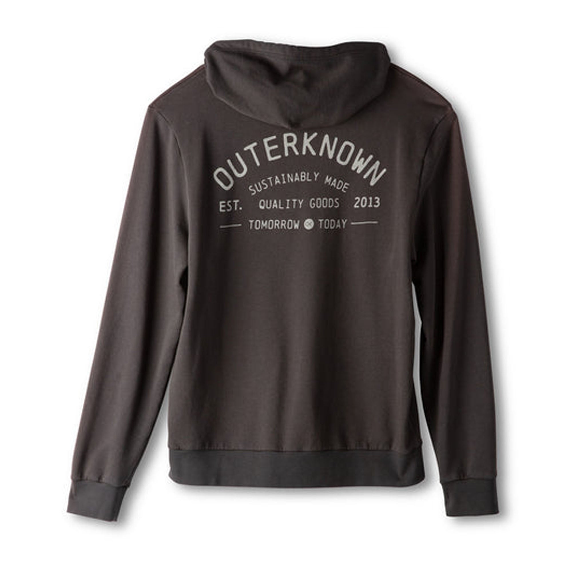 Outerknown Team Men's L/S Hoodie - Charcoal