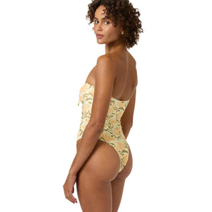 O'Neill Cove Floral Poolside One-Piece Women's Swimsuit - Citron