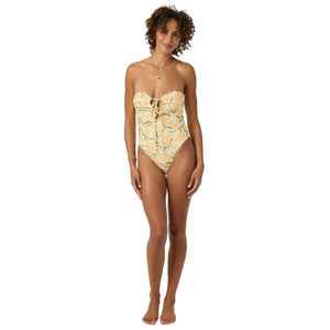 O'Neill Cove Floral Poolside One-Piece Women's Swimsuit - Citron