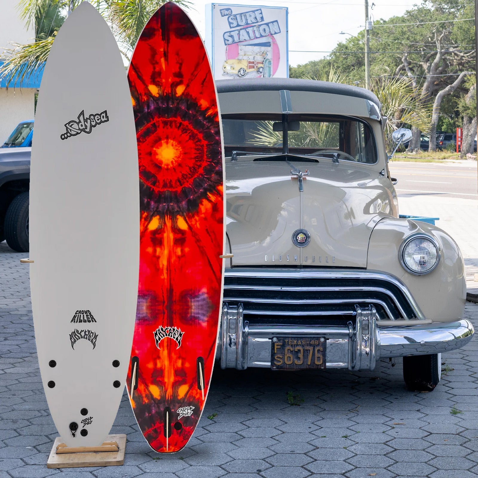 Catch Surf ...Lost® Crowd Killer 7'2 Soft Surfboard - Cool Grey