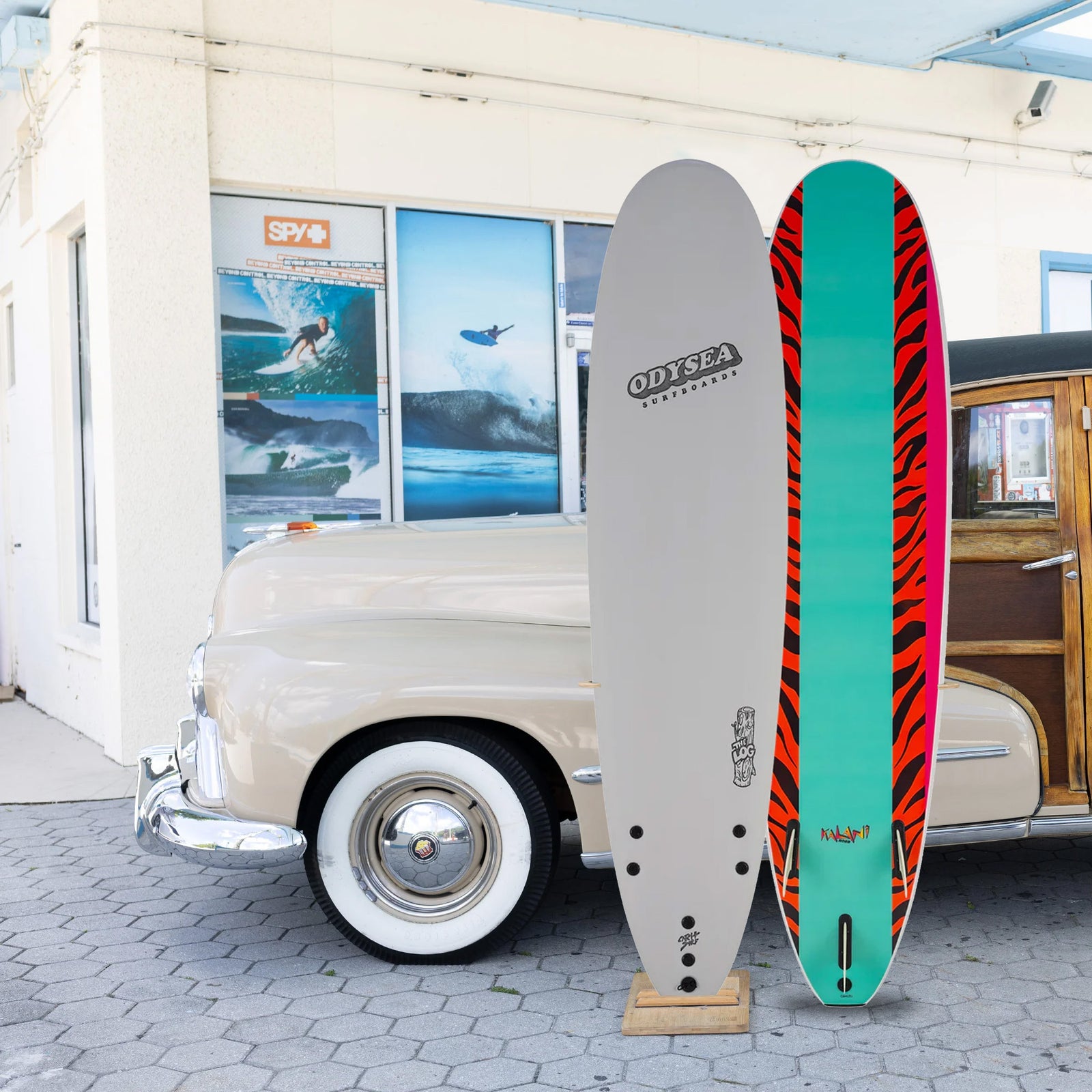 Catch Surf Log Kalani Robb PRO 7'6 Soft Surfboard - Cool Grey