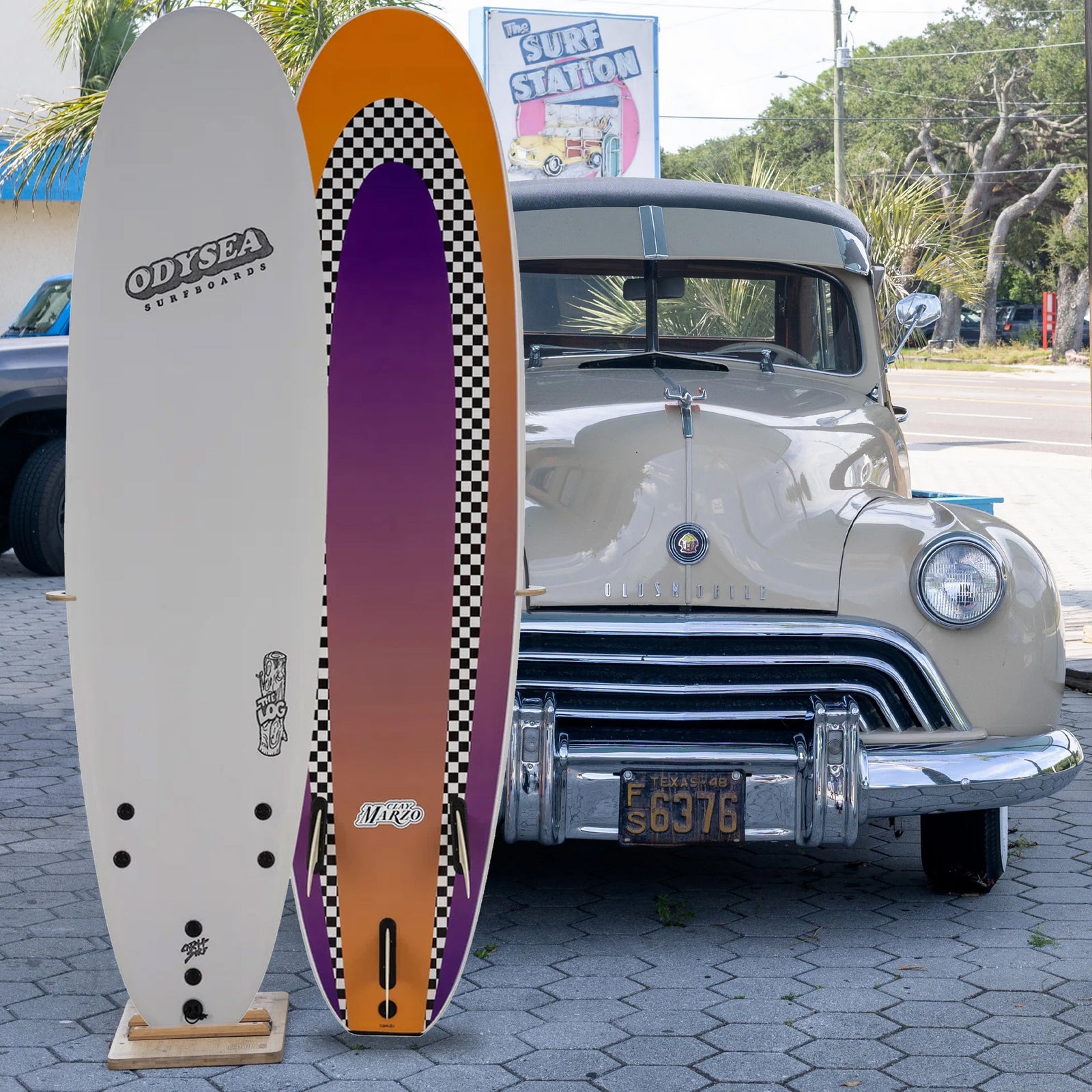 Catch Surf Log Clay Marzo PRO 7'0 Soft Surfboard - Cool Grey