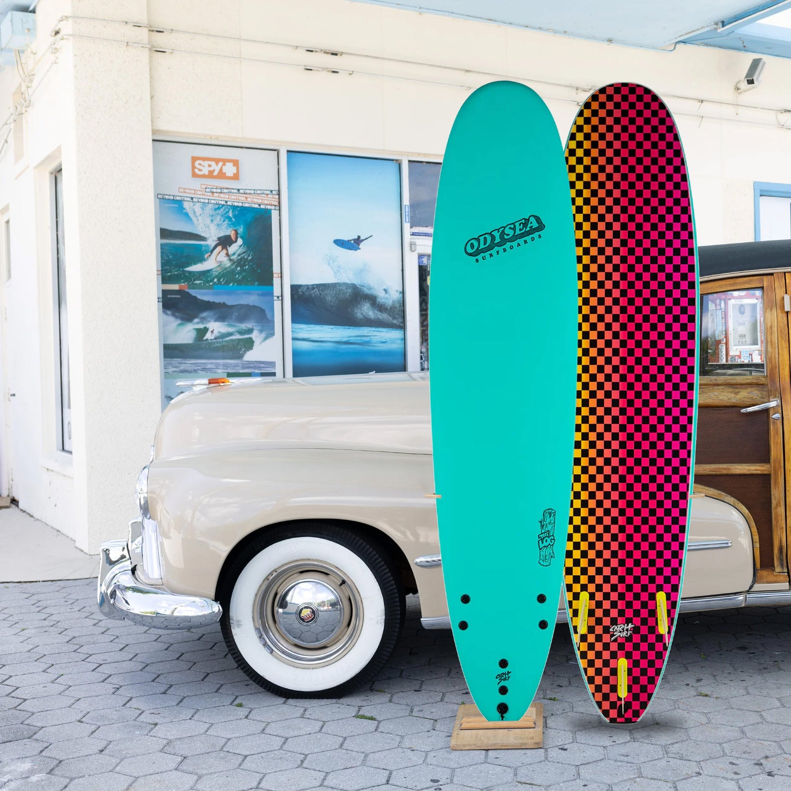 Catch Surf Log 8'0 Soft Surfboard - Turquoise