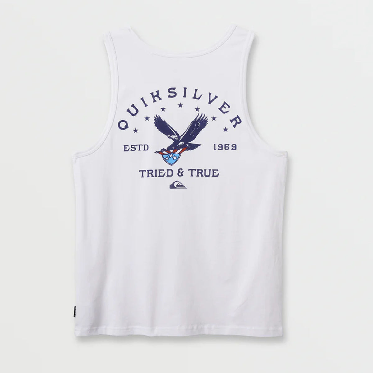 Quiksilver Eagle USA Men's Tank - White