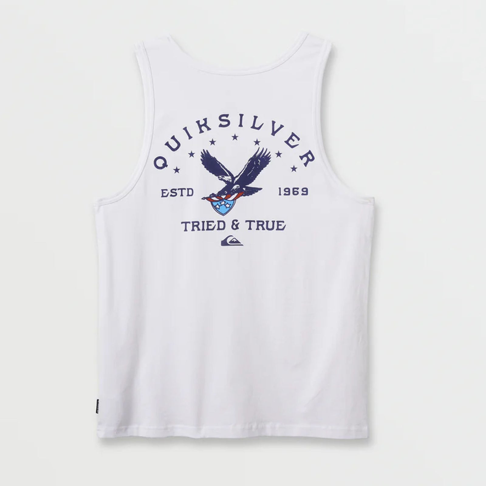 Quiksilver Eagle USA Men's Tank - White