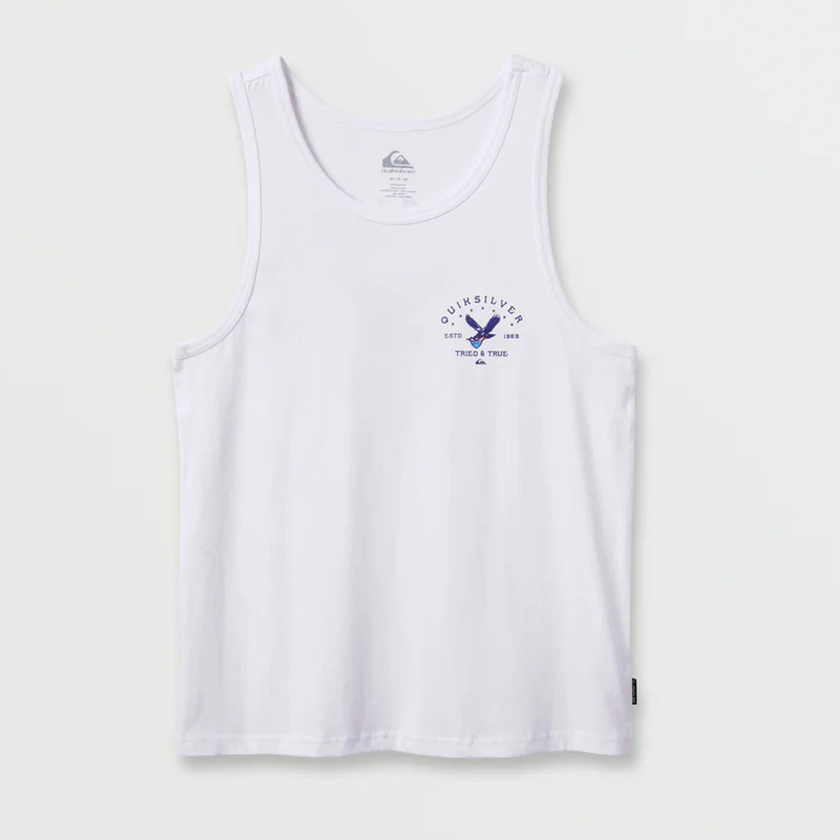Quiksilver Eagle USA Men's Tank - White