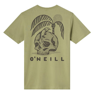 O'Neill Skulliosis Classic Men's S/S T-Shirt - Oil Green