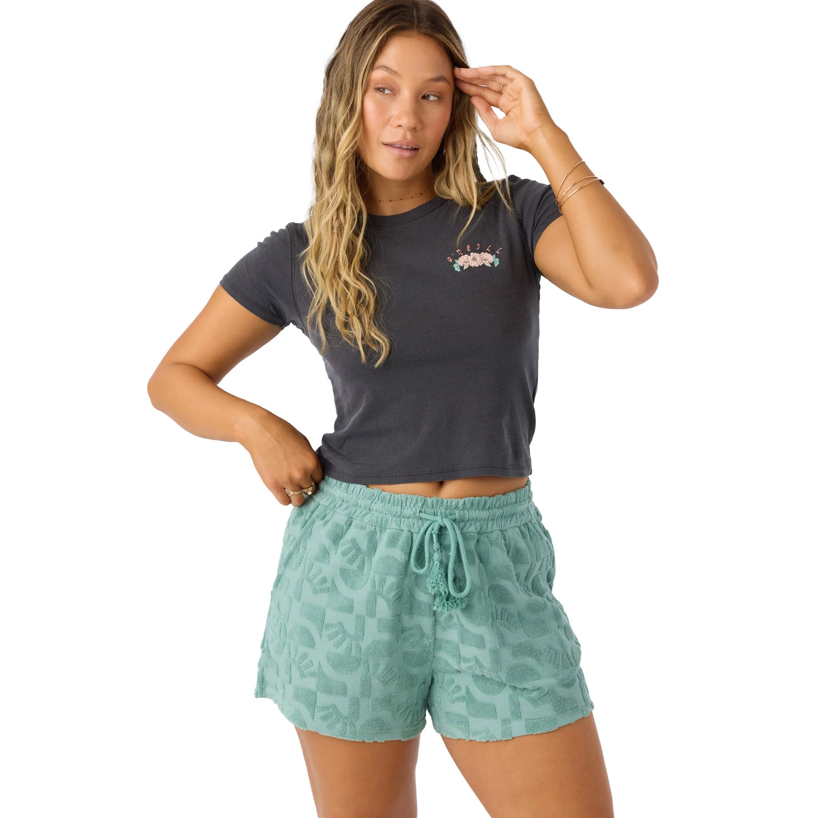 O'Neill Devon Lounge Women's Shorts - Oil Blue