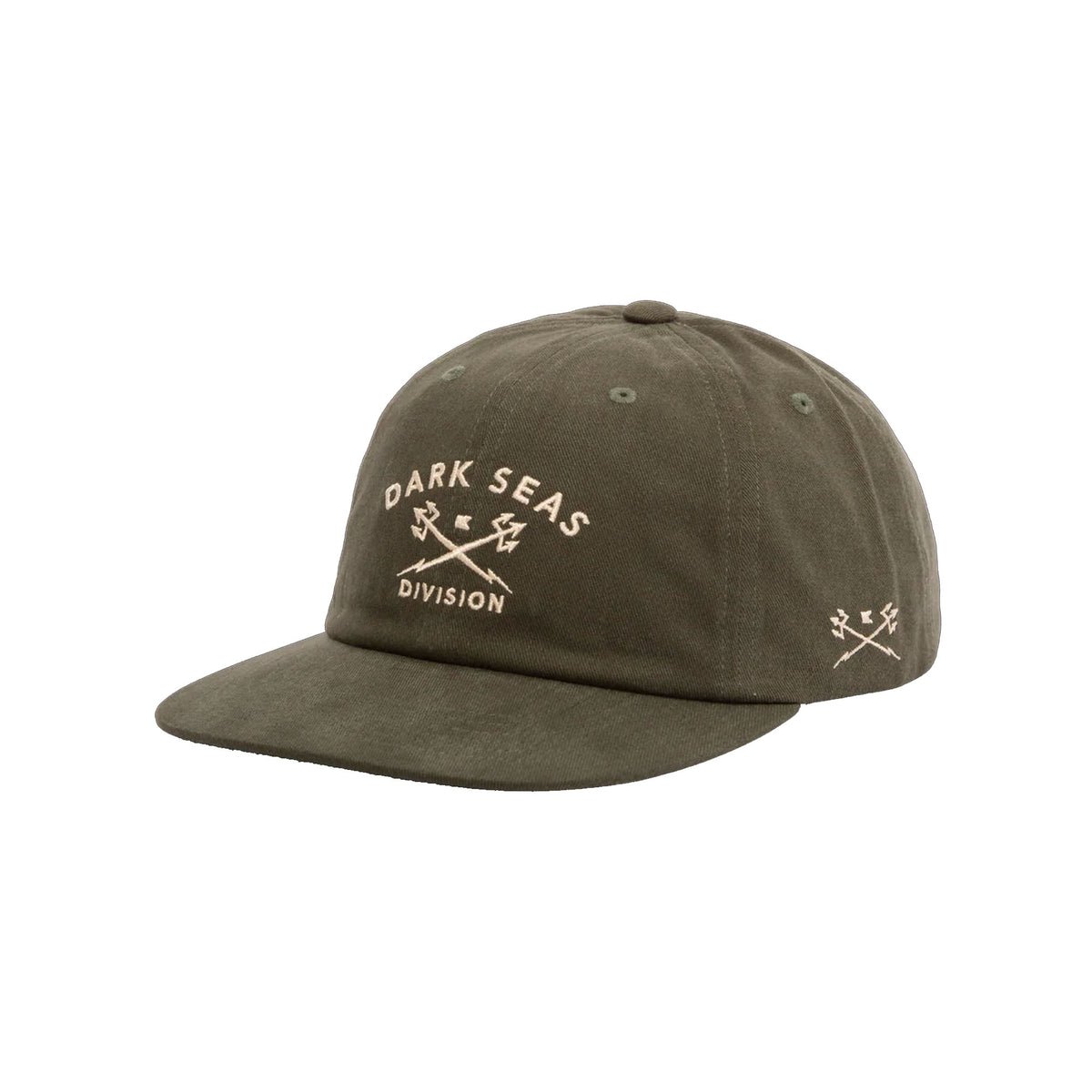 Dark Seas Trident Low Pro Men's Hat - Olive