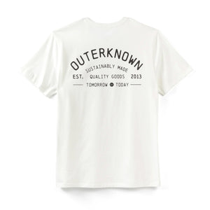 Outerknown Industrial Men's S/S T-Shirt - Salt