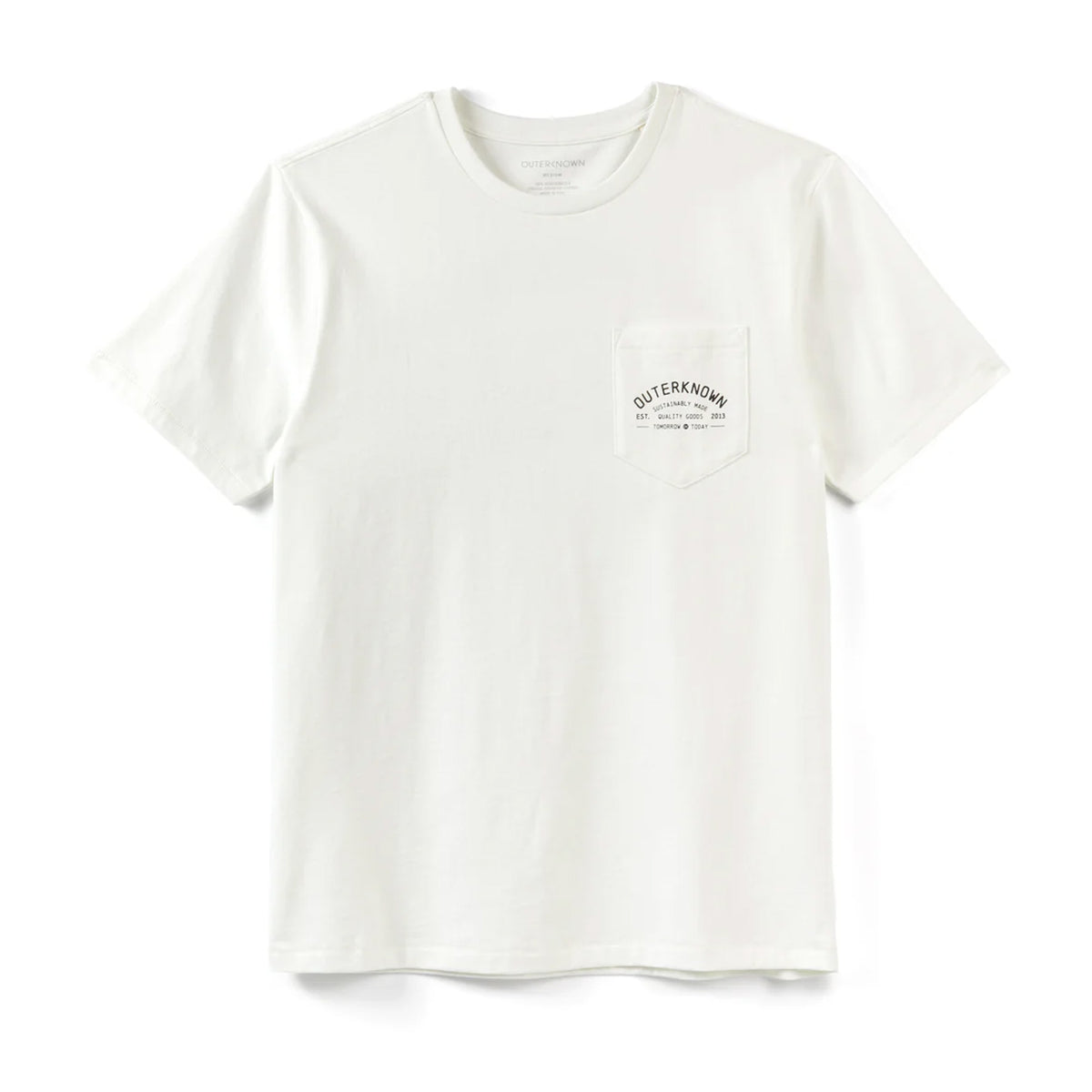Outerknown Industrial Men's S/S T-Shirt - Salt
