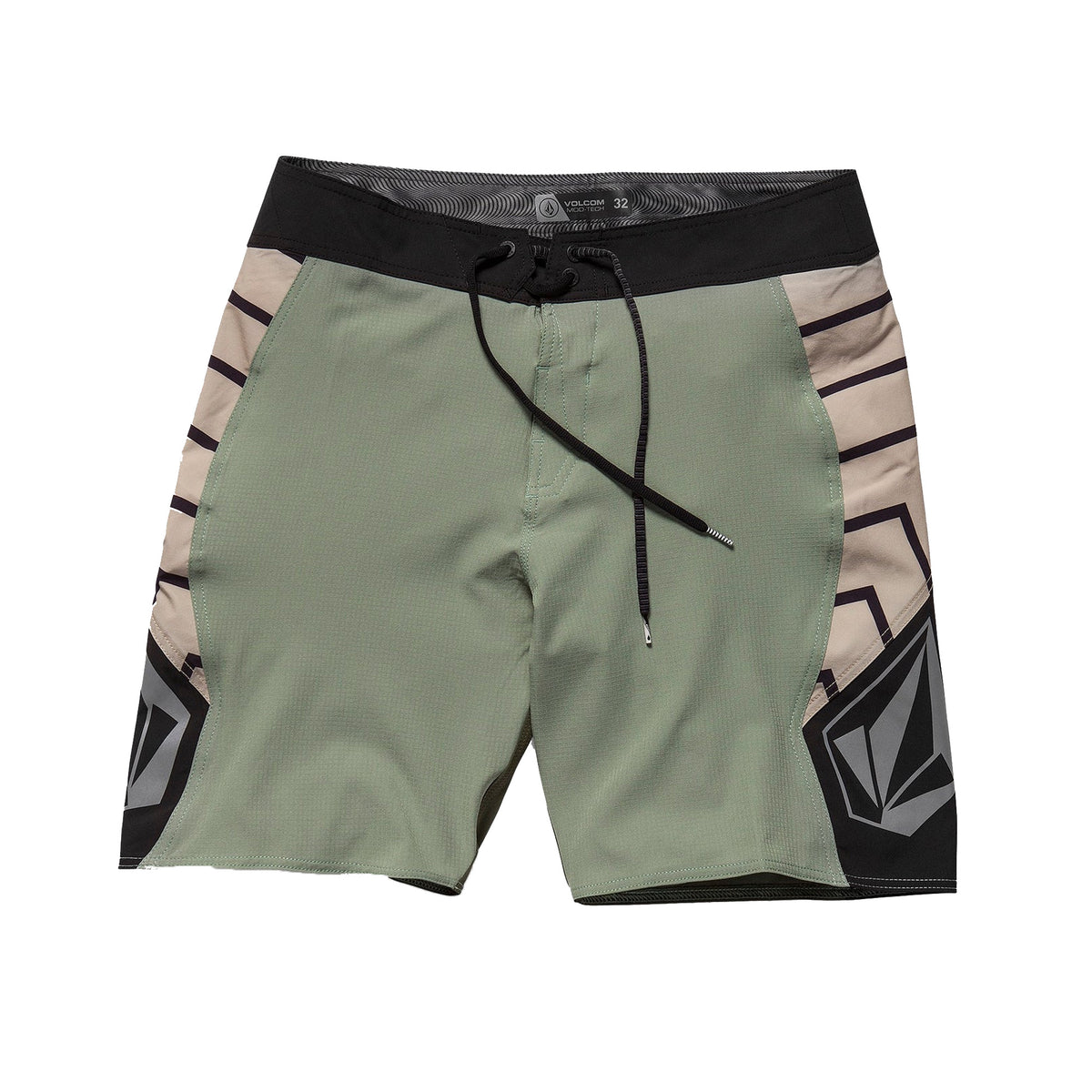 Volcom Ripper Mod 21" Men's Boardshorts - Brown Olive