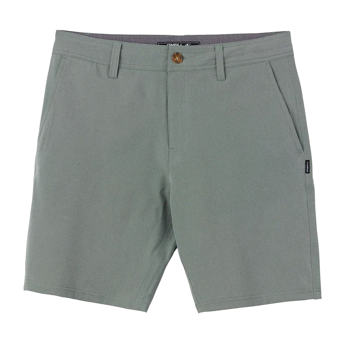 O'Neill Reserve Light Check 19" Men's Walkshorts - Dark Olive