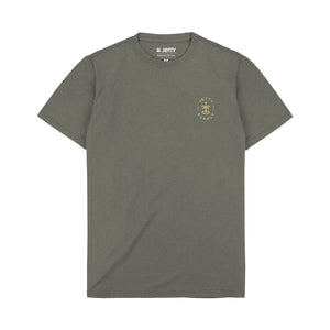 Jetty Striker Graphic Men's S/S T-Shirt - Olive