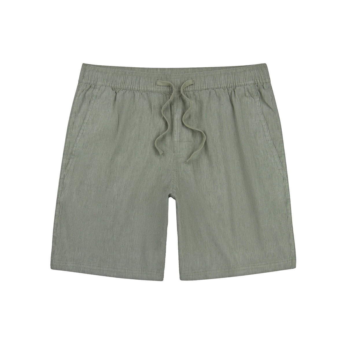 Jetty Day Break Linen 18" Men's Walkshorts - Olive