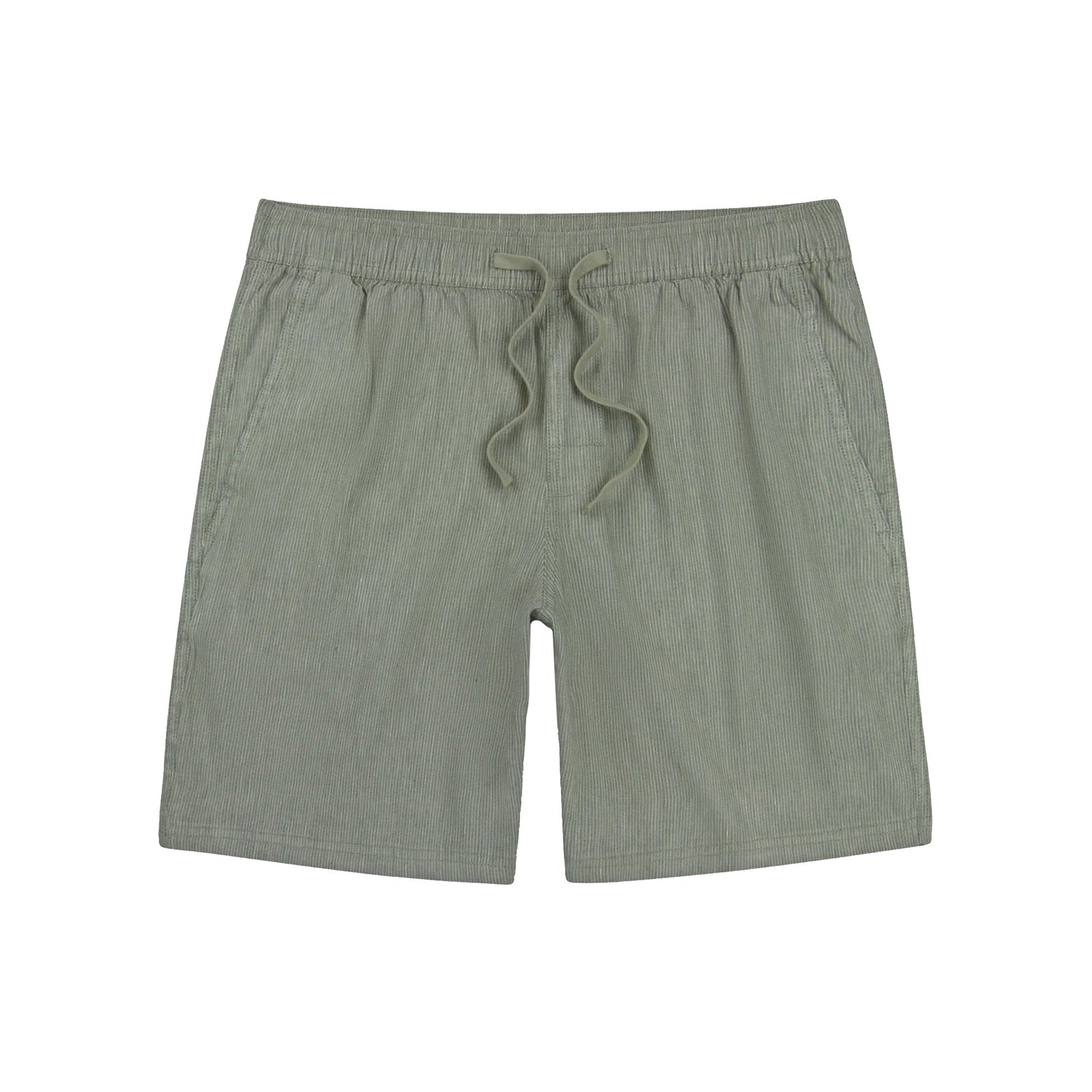 Jetty Day Break Linen 18" Men's Walkshorts - Olive