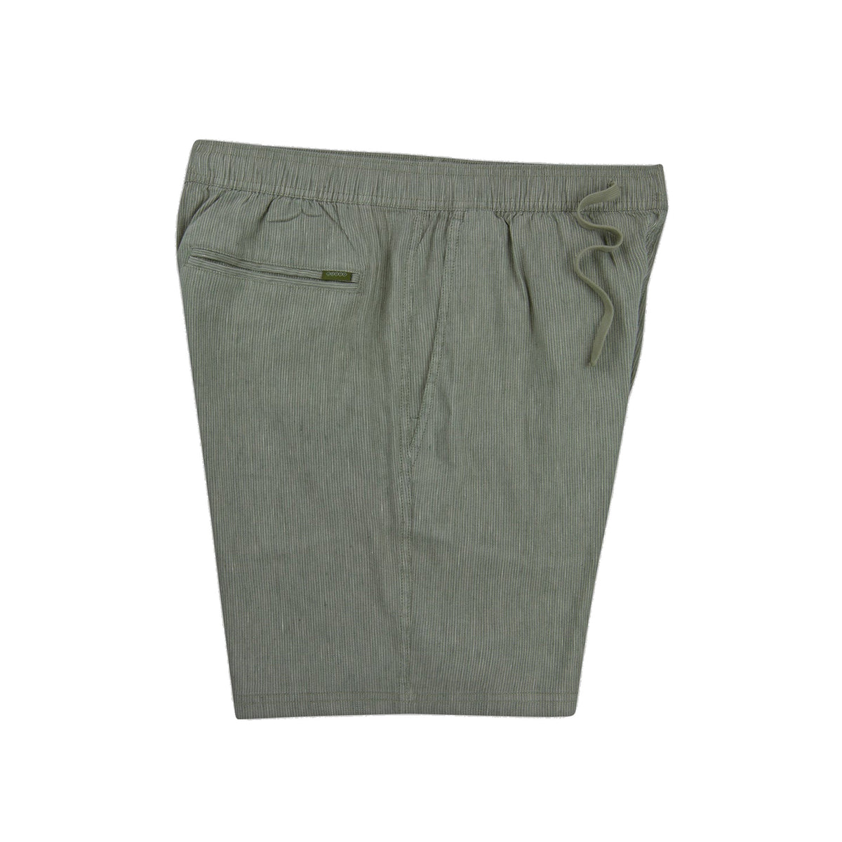 Jetty Day Break Linen 18" Men's Walkshorts - Olive