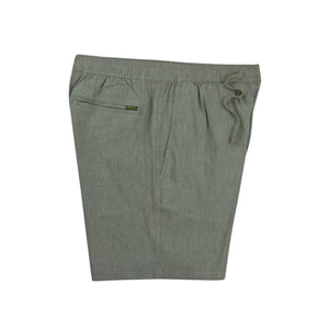 Jetty Day Break Linen 18" Men's Walkshorts - Olive