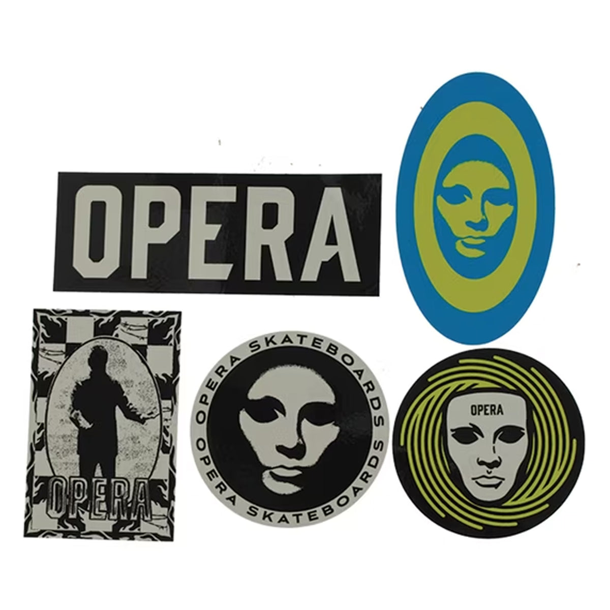 Opera Burning Sticker Pack