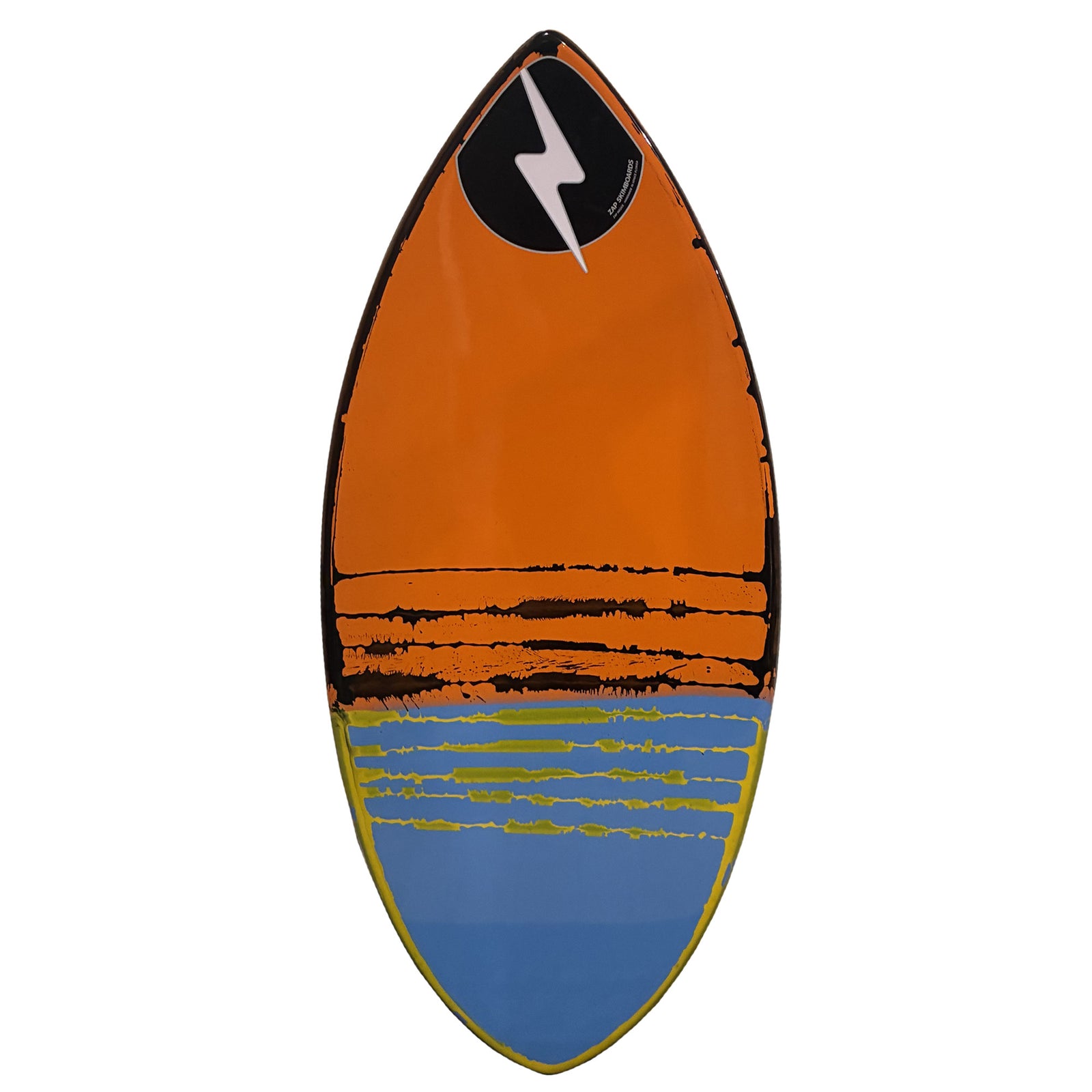 Zap Medium Wedge 45" Skimboard - Orange/Blue