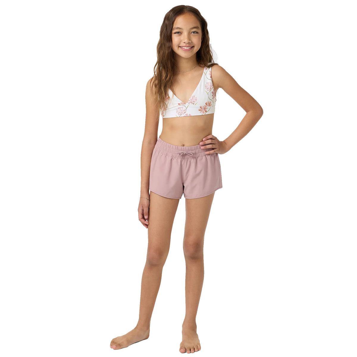 O'Neill Balboa 2" Youth Girl's Boardshorts - Orchid