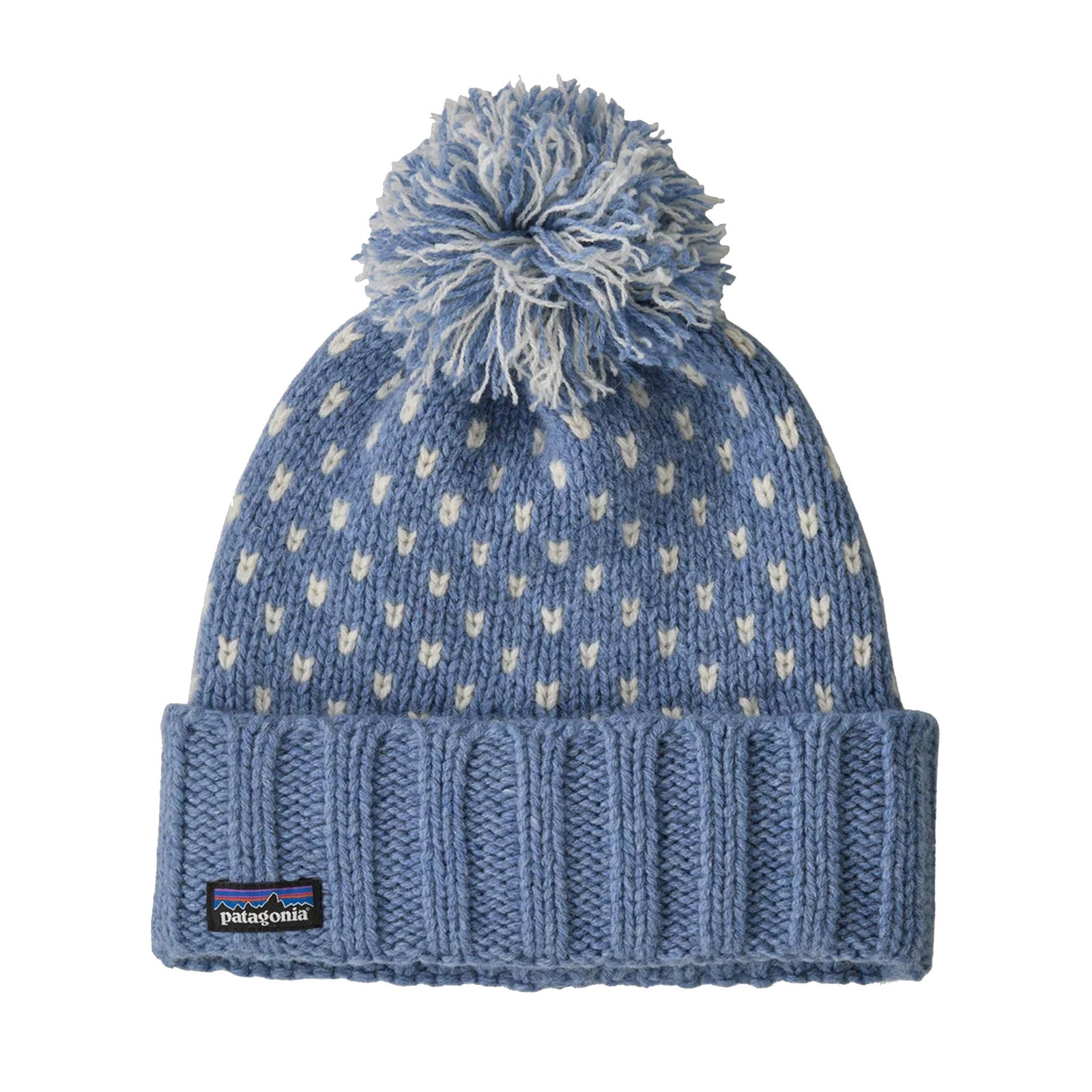 Patagonia Snowbelle Women's Beanie - Offset Dot Barnacle Blue