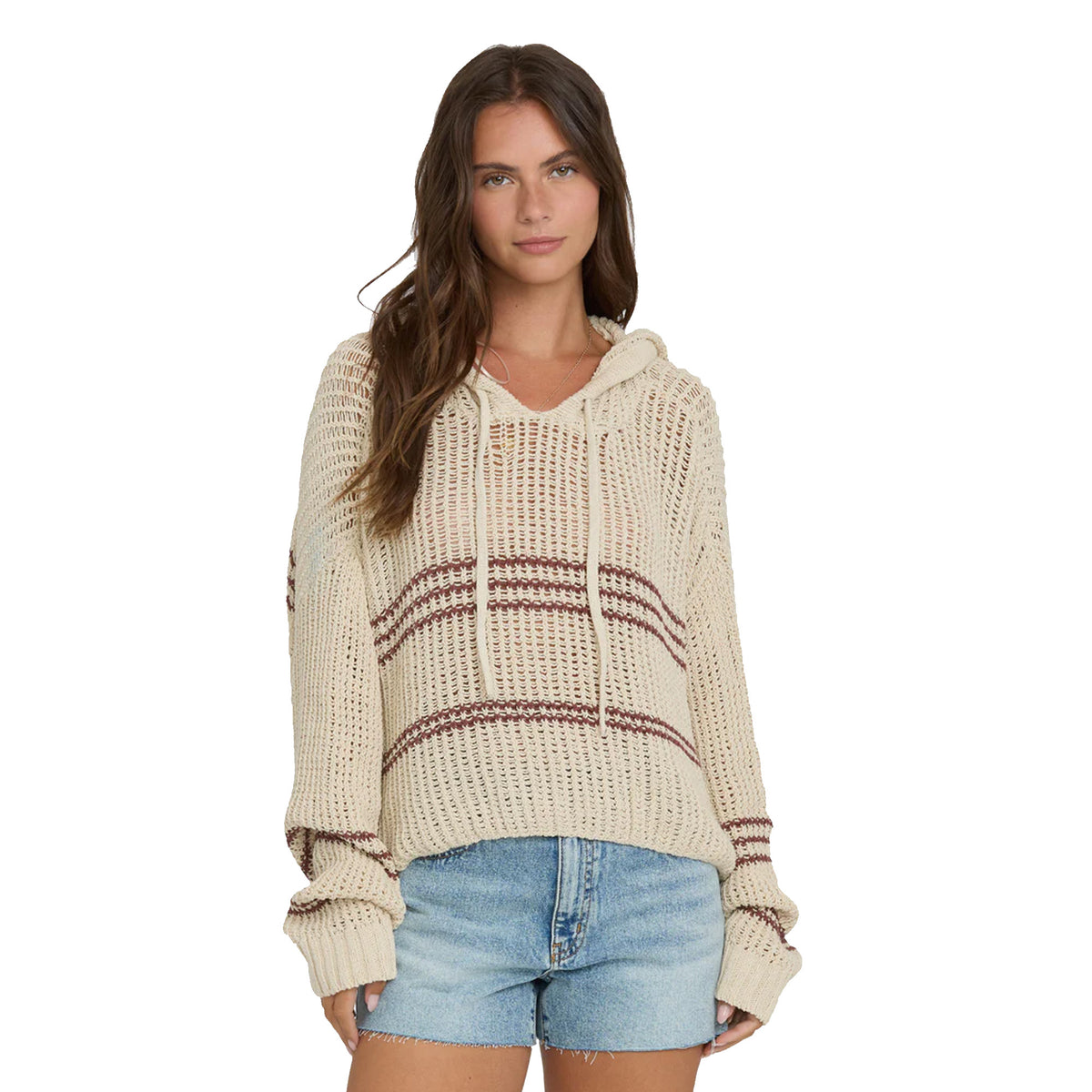 Billabong Dawn Pullover Women's Hoodie - White Cap