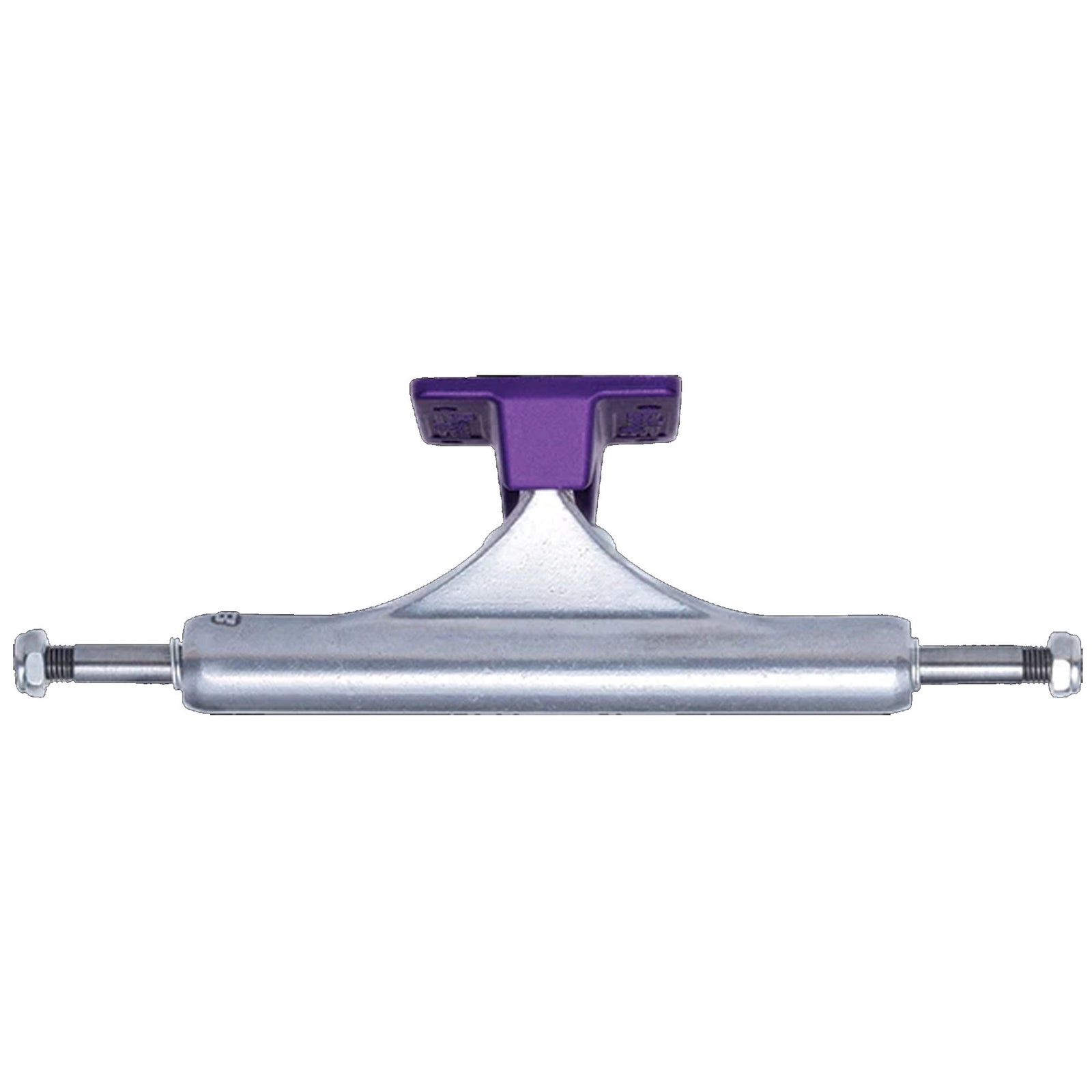 Slappy Classic Polished Skateboard Trucks - 8.25"/Polished Purple