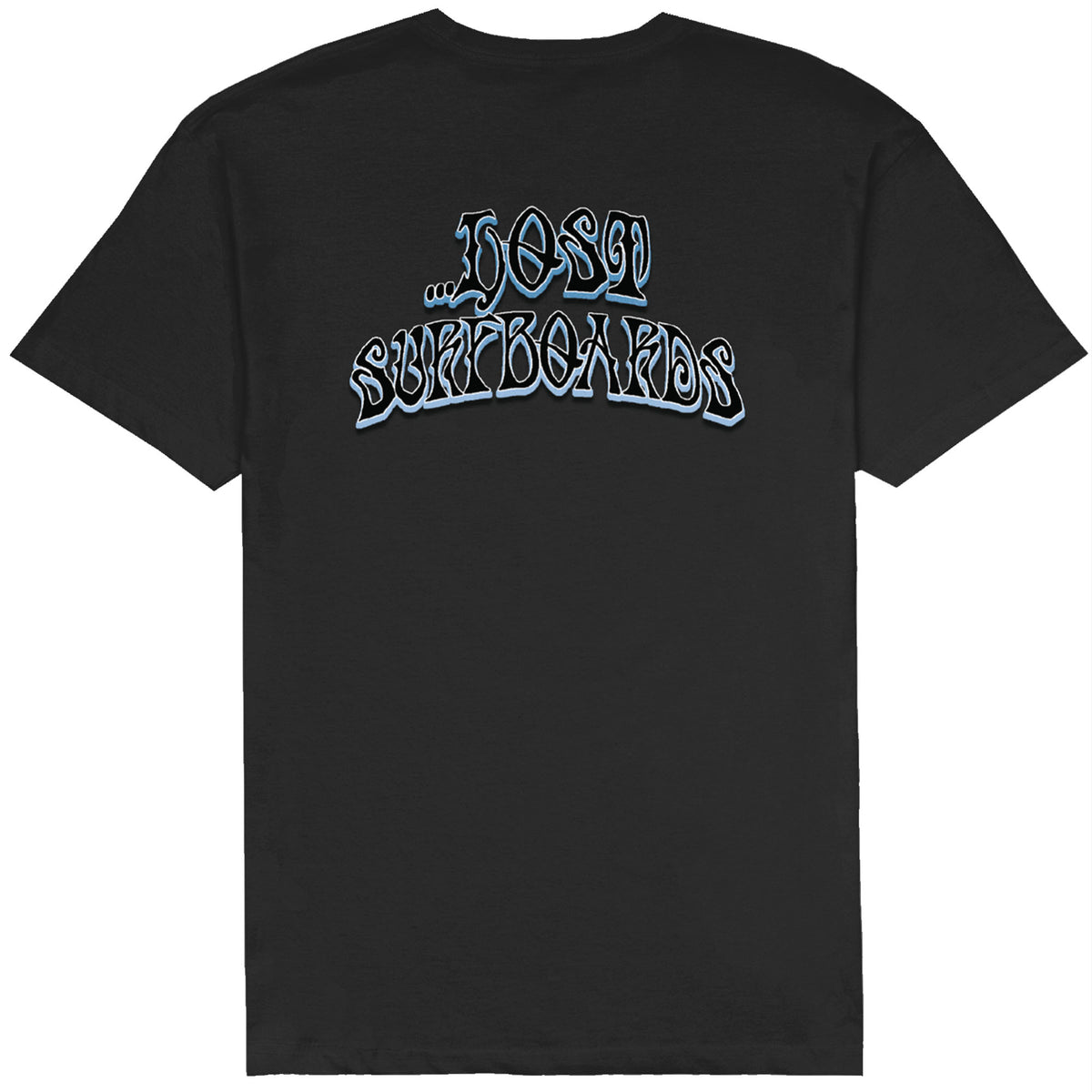 Lost Pisces Logo Men's S/S T-Shirt - Black