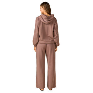 Outerknown The Sideline Club Women's L/S Hoodie - Peppercorn