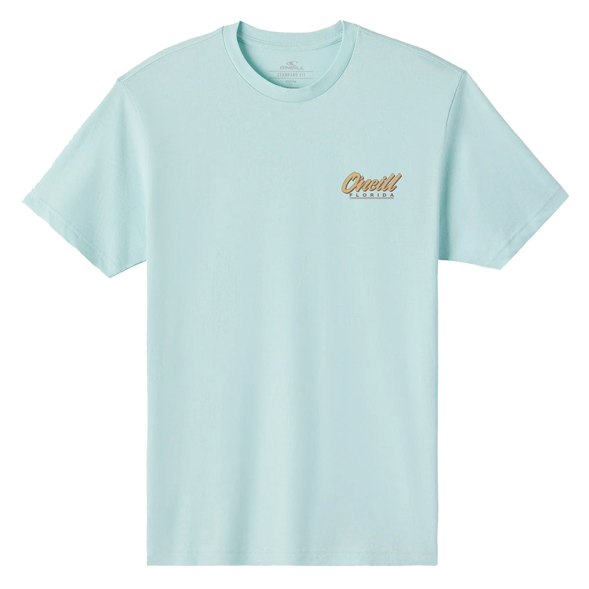 O'Neill Daybreak Standard Men's S/S T-Shirt - Pastel Turquoise