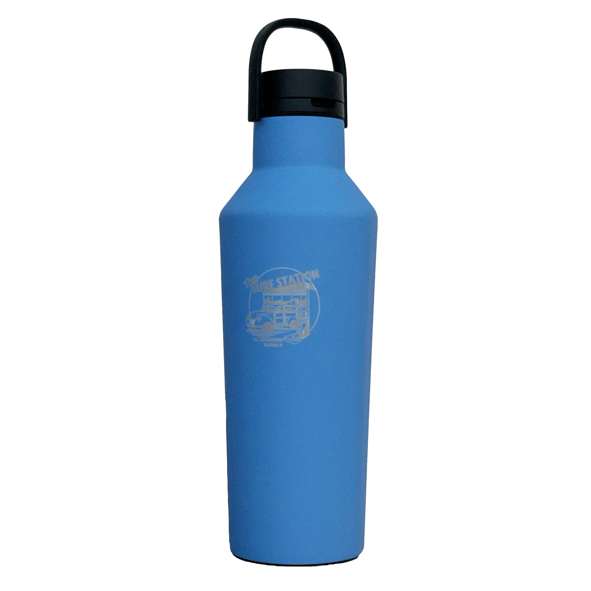 Corkcicle x Surf Station 32oz Sport Canteen - Pacific Blue