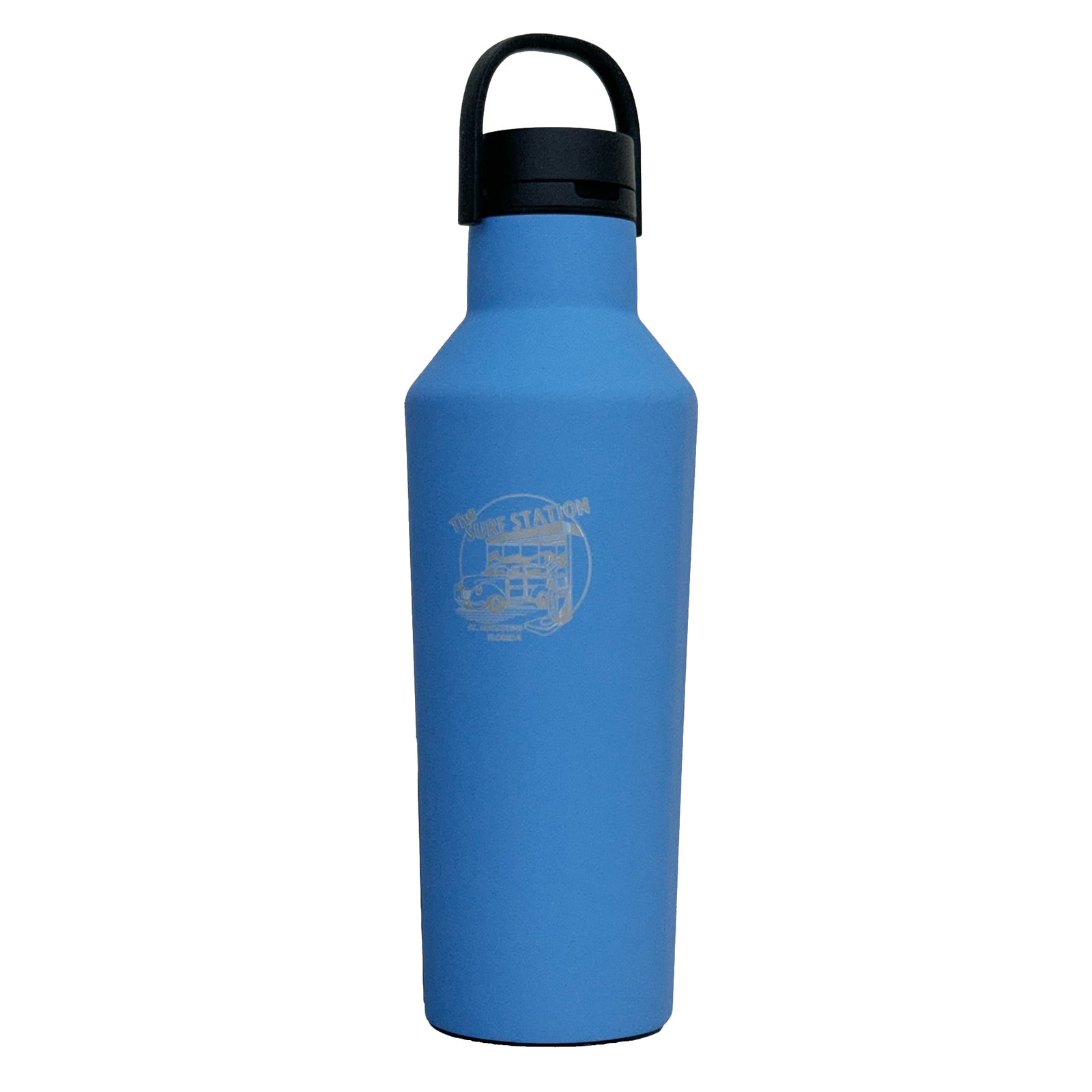 Corkcicle x Surf Station 32oz Sport Canteen - Pacific Blue