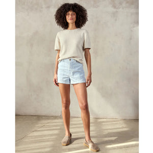 Outerknown Seventyseven Corduroy Women's Walkshorts - Pale Blue