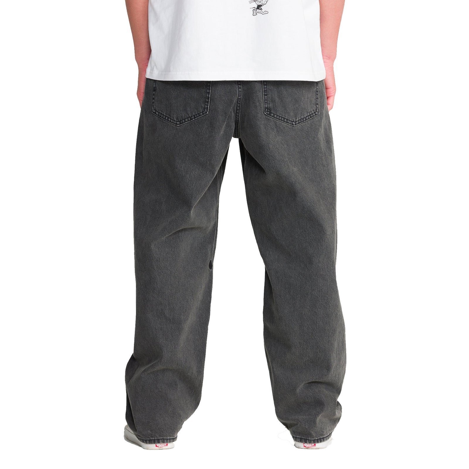 Volcom Billow Denim Men's Pants - Charcoal/Black
