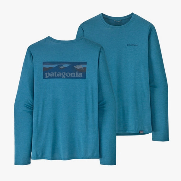 Patagonia Capilene Cool Daily Graphic Men's L/S T-Shirt - Wavy