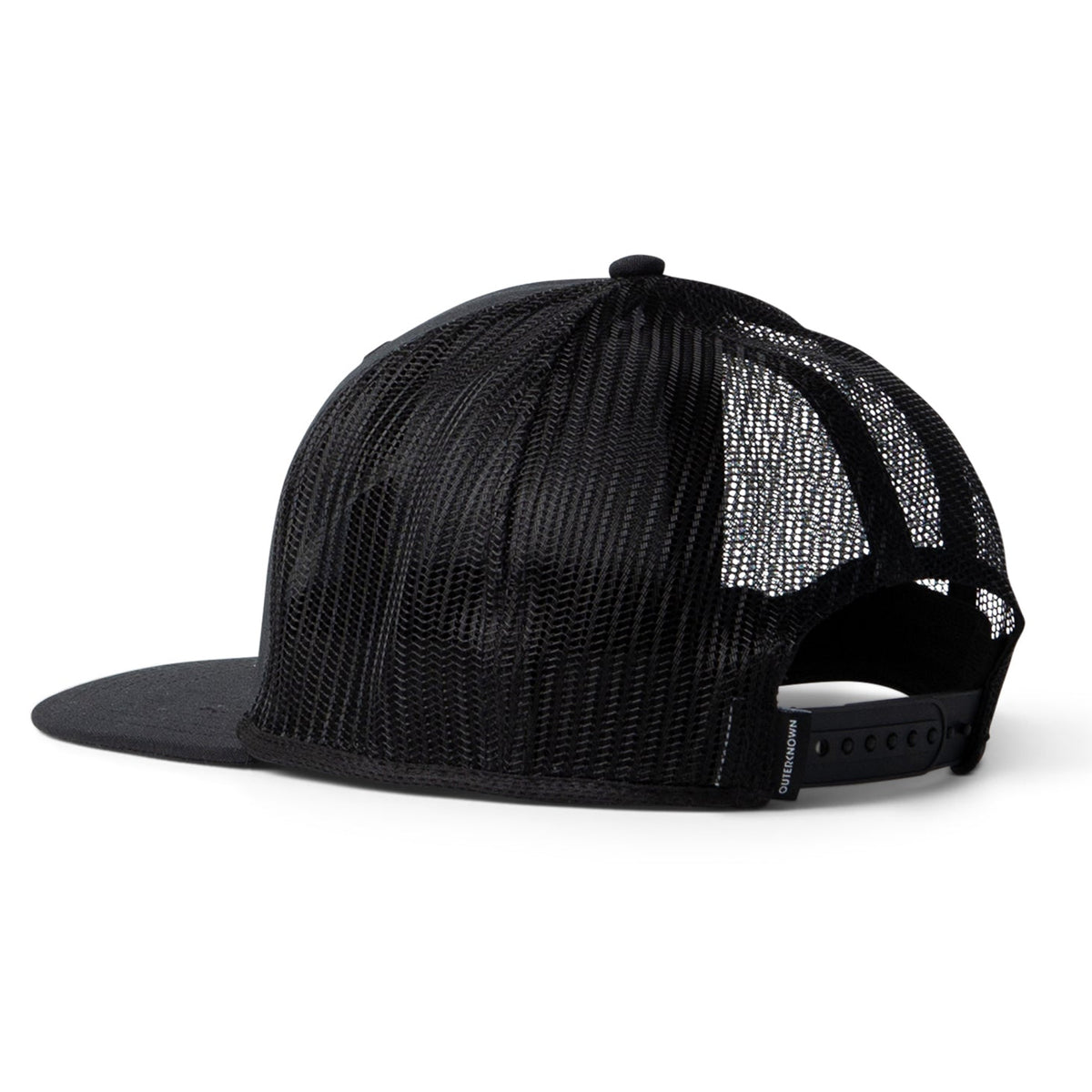 Outerknown OK KS Patch Men's Trucker Hat - Pitch Black