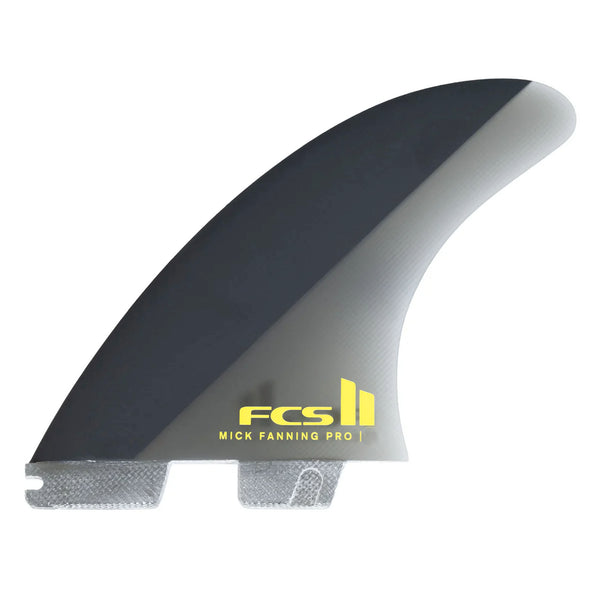 サーフィン・ボディボード FCS II Mick Fanning Medium Thruster Fin FCS II Mick Fanning Performance Glass Tri Surfboard Fins - Medium