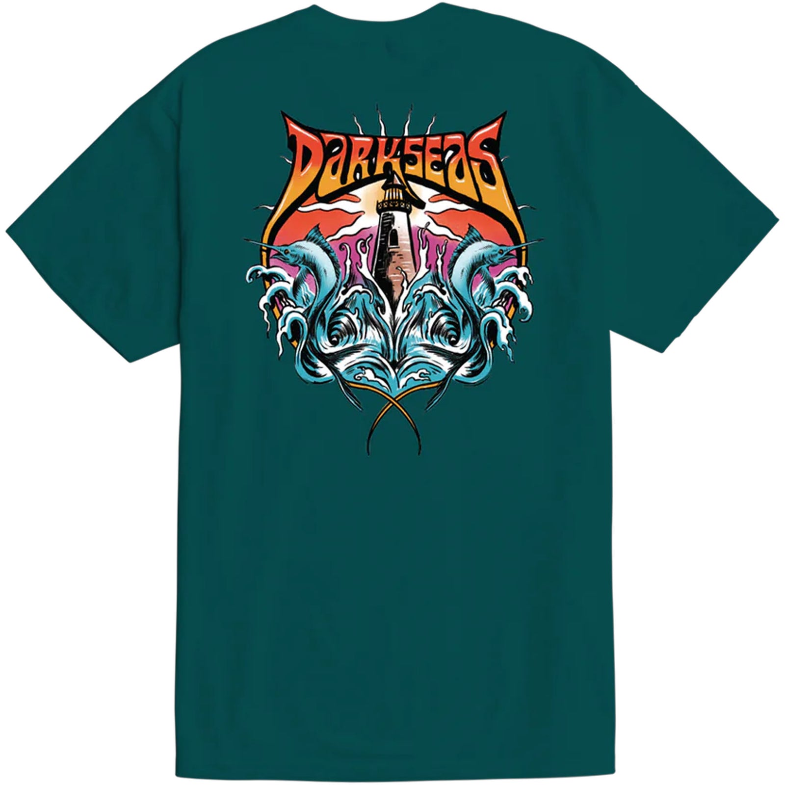 Dark Seas Coastal Assault Men's S/S T-Shirt - Pine