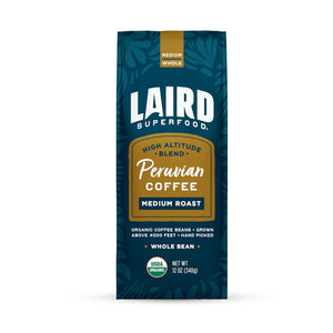 Laird Superfood Peruvian Medium Roast Ground Coffee - 12oz