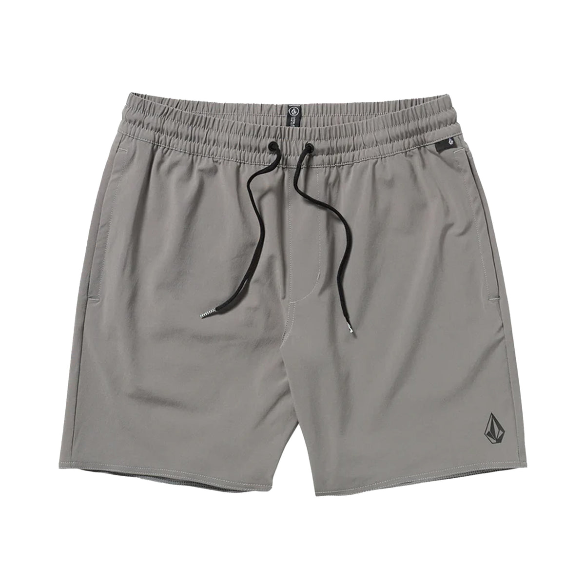 Volcom Nomoly Elastic 18" Men's Walkshorts - Pewter