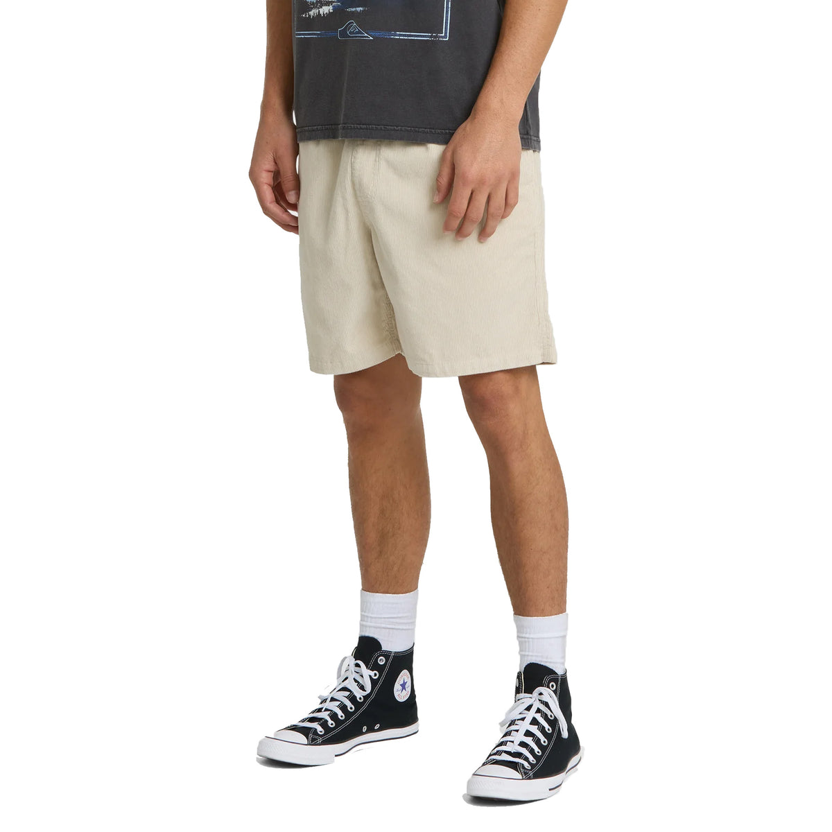 Quiksilver Taxer Cord Elastic 18" Men's Walkshorts - Peyote