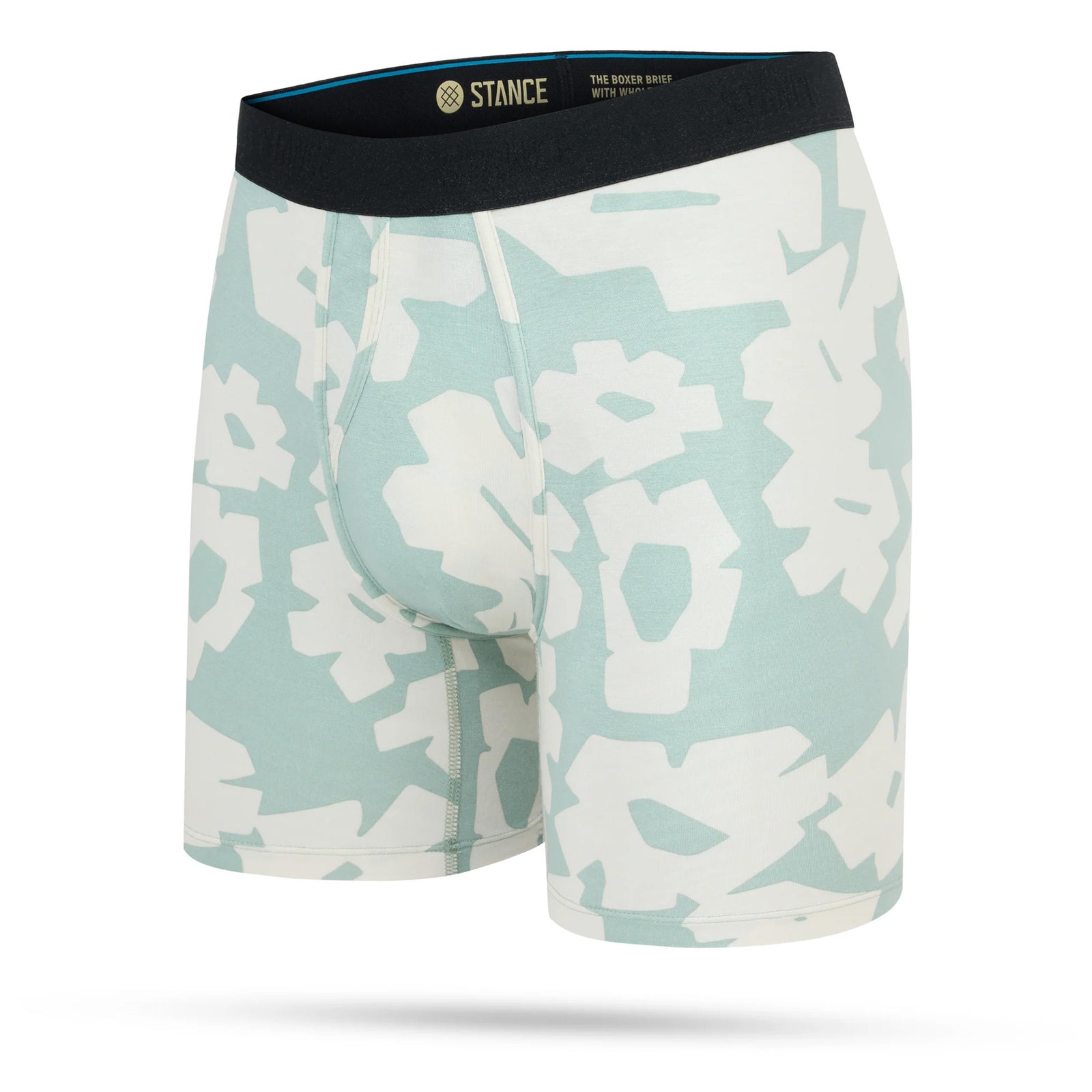Stance Paper Floral Butter Blend Men's Boxer Briefs - Green