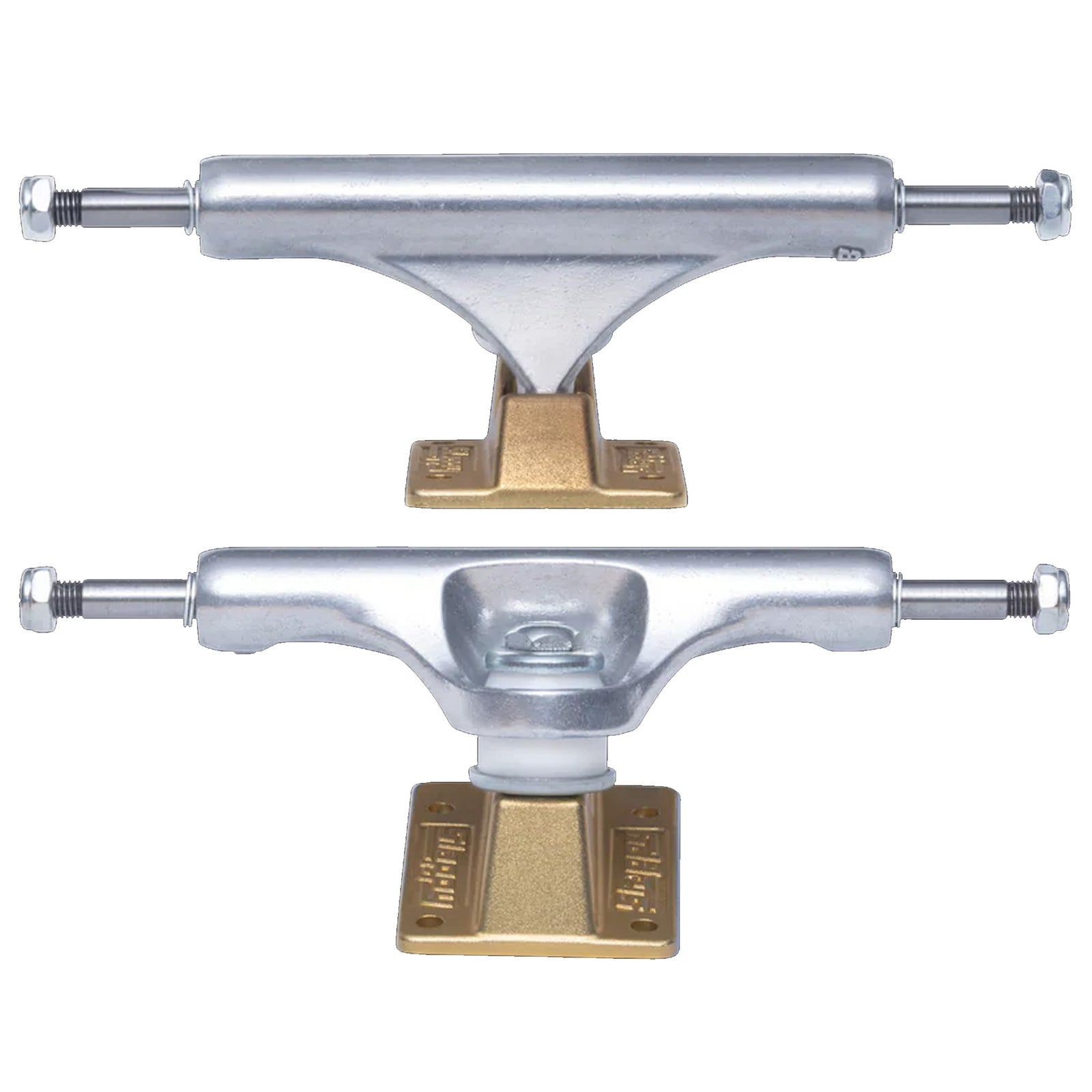 Slappy ST1 Inverted Hollow Light Skateboard Trucks - 8.0/Polished Gold